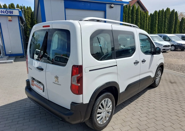 Peugeot Rifter cena 56666 przebieg: 131000, rok produkcji 2019 z Kołobrzeg małe 436